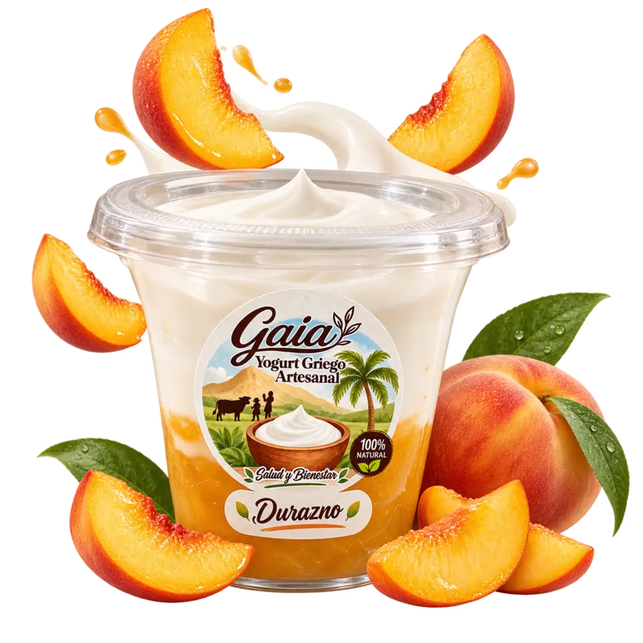 Yogurt griego Gaia sabor Durazno