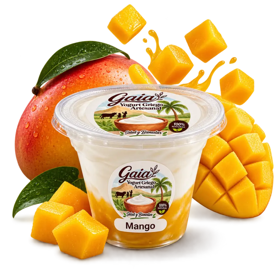 Yogurt griego Gaia sabor Mango