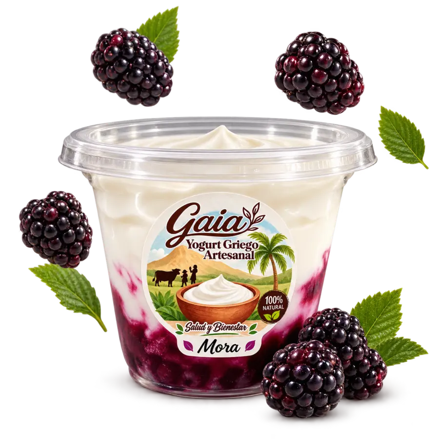 Yogurt griego Gaia sabor Mora
